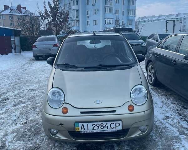 Бежевий Деу Матіз, об'ємом двигуна 0.8 л та пробігом 220 тис. км за 2500 $, фото 1 на Automoto.ua