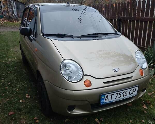 Бежевый Дэу Матиз, объемом двигателя 0.8 л и пробегом 97 тыс. км за 3300 $, фото 1 на Automoto.ua