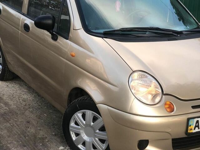 Бежевий Деу Матіз, об'ємом двигуна 0.8 л та пробігом 130 тис. км за 1950 $, фото 1 на Automoto.ua
