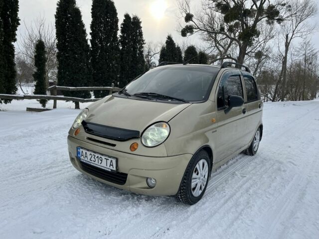 Бежевий Деу Матіз, об'ємом двигуна 0.8 л та пробігом 115 тис. км за 2650 $, фото 1 на Automoto.ua