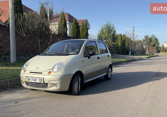 Бежевий Деу Матіз, об'ємом двигуна 1 л та пробігом 87 тис. км за 3500 $, фото 1 на Automoto.ua