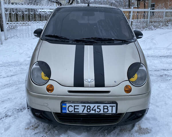 Бежевый Дэу Матиз, объемом двигателя 0.8 л и пробегом 110 тыс. км за 3000 $, фото 1 на Automoto.ua