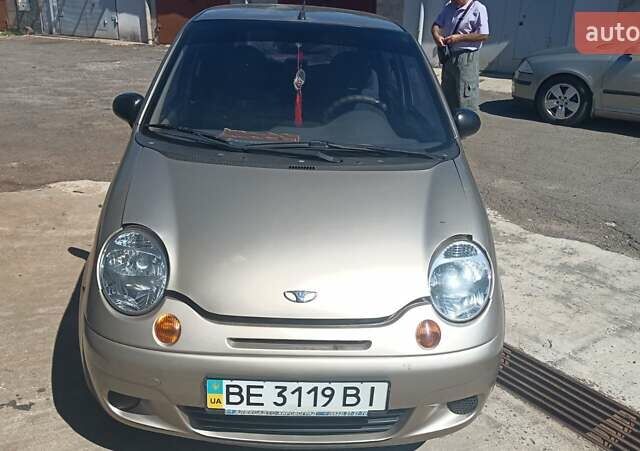 Бежевий Деу Матіз, об'ємом двигуна 0.8 л та пробігом 104 тис. км за 3800 $, фото 1 на Automoto.ua