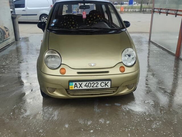 Бежевий Деу Матіз, об'ємом двигуна 8 л та пробігом 160 тис. км за 1500 $, фото 1 на Automoto.ua