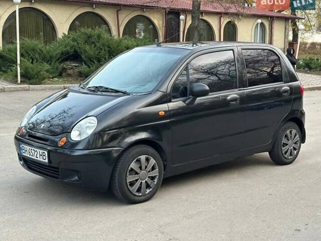 Черный Дэу Матиз, объемом двигателя 0.8 л и пробегом 140 тыс. км за 3000 $, фото 1 на Automoto.ua