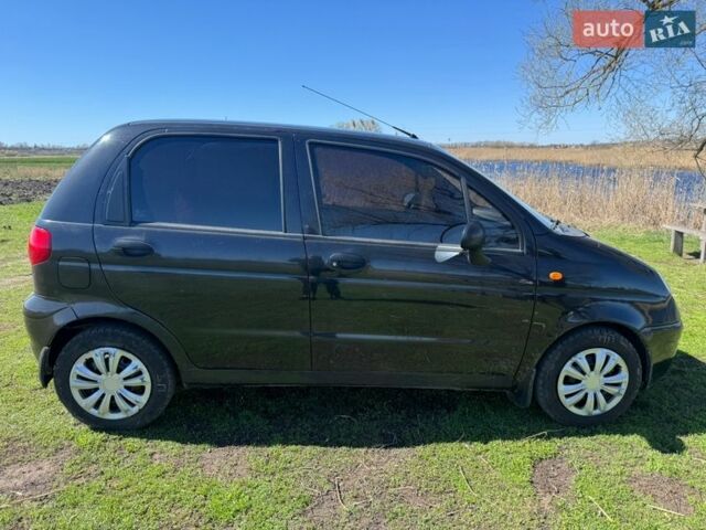 Чорний Деу Матіз, об'ємом двигуна 0.8 л та пробігом 120 тис. км за 3500 $, фото 1 на Automoto.ua