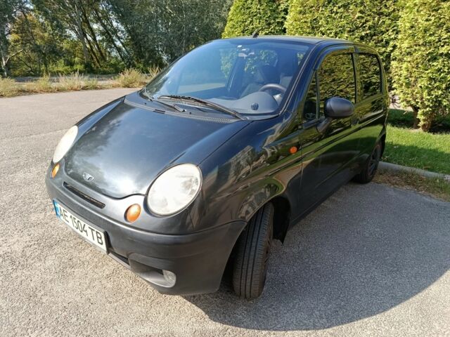 Чорний Деу Матіз, об'ємом двигуна 0.8 л та пробігом 157 тис. км за 3500 $, фото 1 на Automoto.ua