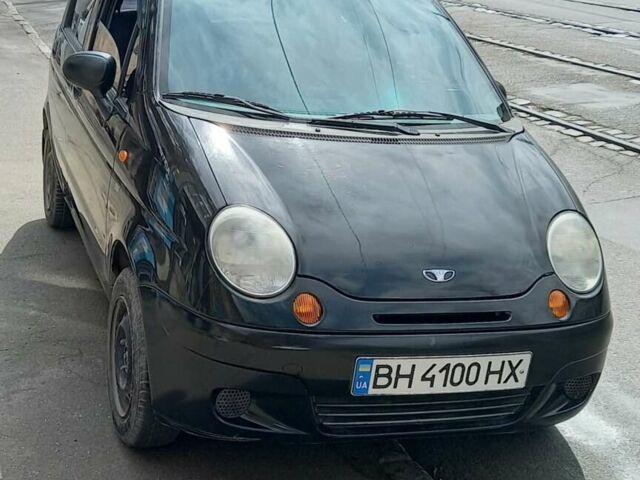 Черный Дэу Матиз, объемом двигателя 0.8 л и пробегом 119 тыс. км за 2400 $, фото 1 на Automoto.ua