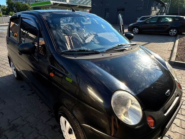 Черный Дэу Матиз, объемом двигателя 0.8 л и пробегом 115 тыс. км за 2500 $, фото 1 на Automoto.ua