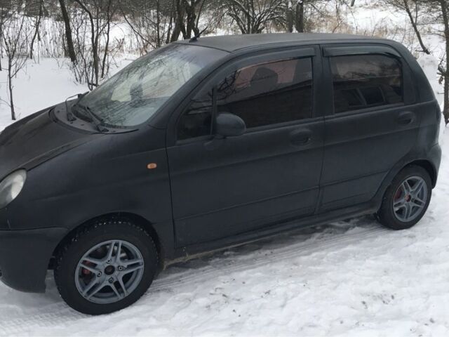 Черный Дэу Матиз, объемом двигателя 1 л и пробегом 3 тыс. км за 1200 $, фото 1 на Automoto.ua