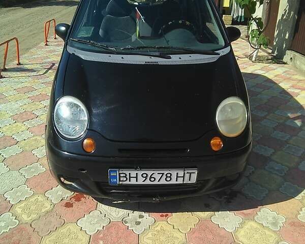Черный Дэу Матиз, объемом двигателя 0.8 л и пробегом 109 тыс. км за 2290 $, фото 1 на Automoto.ua