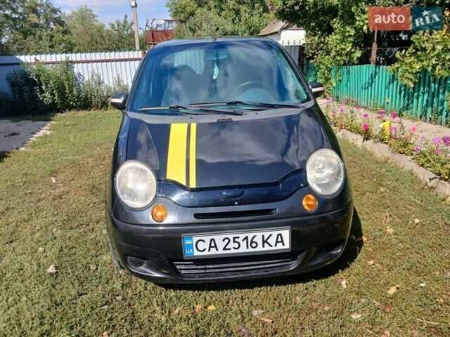 Черный Дэу Матиз, объемом двигателя 0.8 л и пробегом 128 тыс. км за 2700 $, фото 1 на Automoto.ua