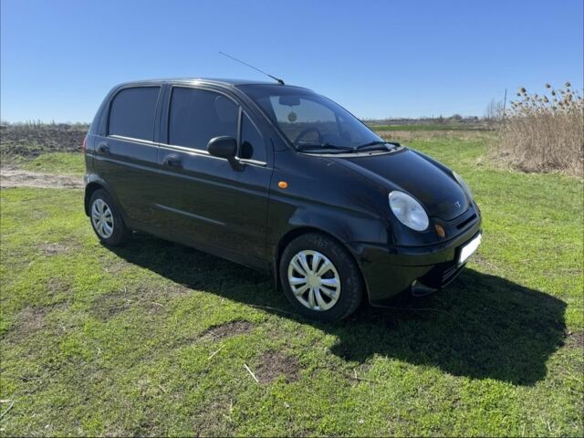 Черный Дэу Матиз, объемом двигателя 0.8 л и пробегом 112 тыс. км за 3500 $, фото 1 на Automoto.ua