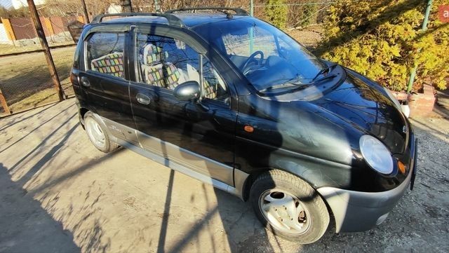 Черный Дэу Матиз, объемом двигателя 1 л и пробегом 74 тыс. км за 2500 $, фото 1 на Automoto.ua