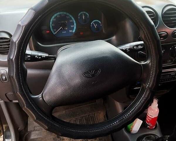 Черный Дэу Матиз, объемом двигателя 0.8 л и пробегом 120 тыс. км за 1800 $, фото 1 на Automoto.ua