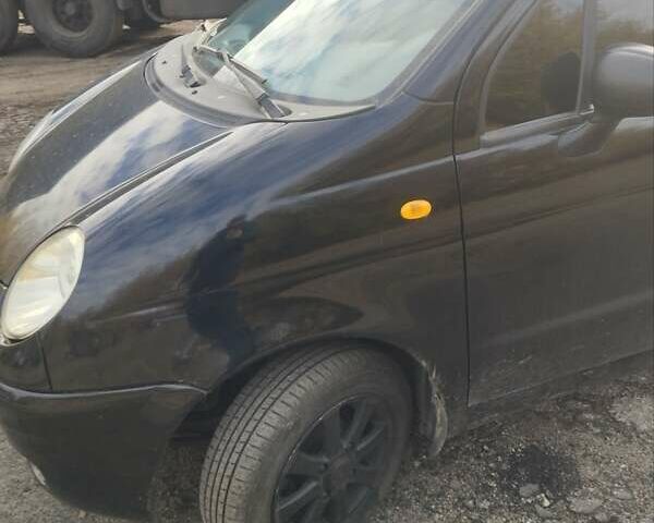 Чорний Деу Матіз, об'ємом двигуна 0.8 л та пробігом 123 тис. км за 1900 $, фото 1 на Automoto.ua