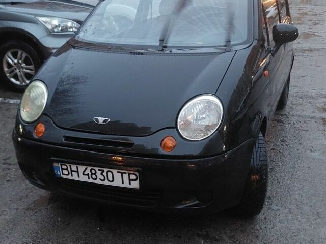 Черный Дэу Матиз, объемом двигателя 0.8 л и пробегом 100 тыс. км за 2000 $, фото 1 на Automoto.ua