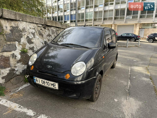 Чорний Деу Матіз, об'ємом двигуна 0.8 л та пробігом 150 тис. км за 1500 $, фото 1 на Automoto.ua
