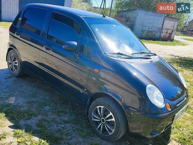 Черный Дэу Матиз, объемом двигателя 0.8 л и пробегом 112 тыс. км за 2999 $, фото 1 на Automoto.ua