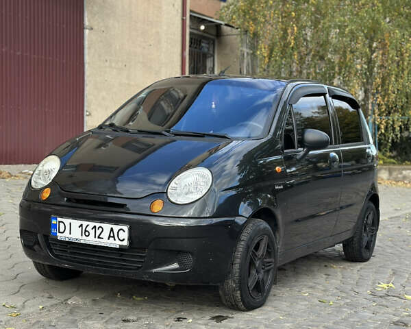 Черный Дэу Матиз, объемом двигателя 0.8 л и пробегом 142 тыс. км за 2950 $, фото 1 на Automoto.ua
