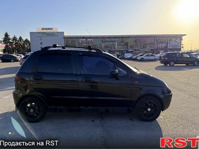 Черный Дэу Матиз, объемом двигателя 0.8 л и пробегом 111 тыс. км за 3300 $, фото 1 на Automoto.ua