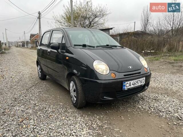 Черный Дэу Матиз, объемом двигателя 0.8 л и пробегом 155 тыс. км за 2800 $, фото 1 на Automoto.ua