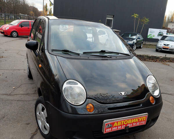 Черный Дэу Матиз, объемом двигателя 0.8 л и пробегом 116 тыс. км за 2300 $, фото 1 на Automoto.ua