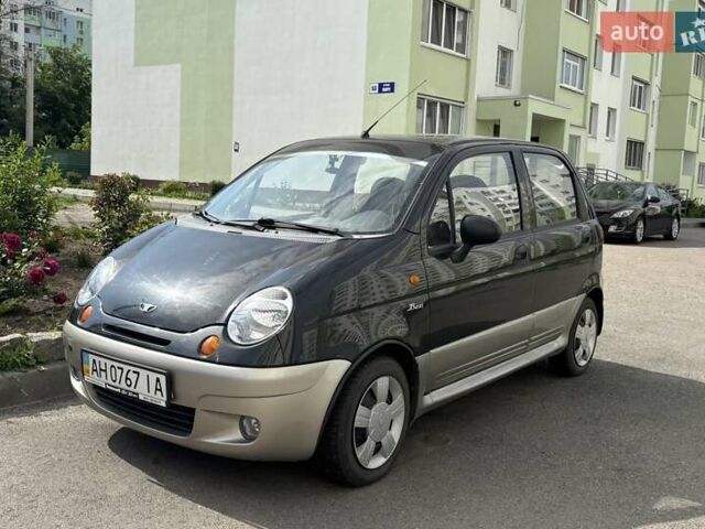 Черный Дэу Матиз, объемом двигателя 0.8 л и пробегом 14 тыс. км за 3800 $, фото 1 на Automoto.ua