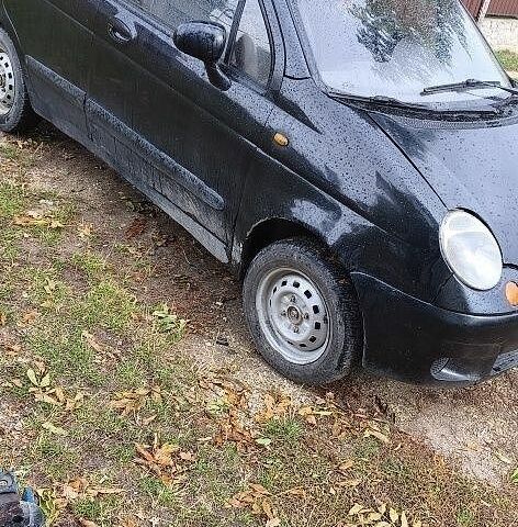 Чорний Деу Матіз, об'ємом двигуна 0.8 л та пробігом 215 тис. км за 1003 $, фото 1 на Automoto.ua