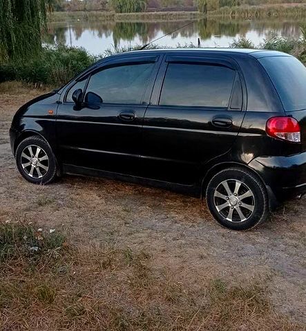 Черный Дэу Матиз, объемом двигателя 1 л и пробегом 86 тыс. км за 3200 $, фото 1 на Automoto.ua