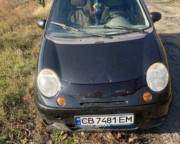 Чорний Деу Матіз, об'ємом двигуна 0.8 л та пробігом 156 тис. км за 1500 $, фото 1 на Automoto.ua