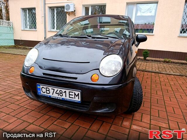 Чорний Деу Матіз, об'ємом двигуна 0.8 л та пробігом 158 тис. км за 2500 $, фото 1 на Automoto.ua