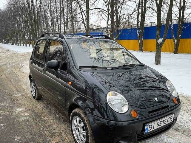 Чорний Деу Матіз, об'ємом двигуна 0.8 л та пробігом 47 тис. км за 27 $, фото 1 на Automoto.ua