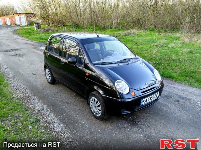 Чорний Деу Матіз, об'ємом двигуна 0.8 л та пробігом 129 тис. км за 2900 $, фото 1 на Automoto.ua