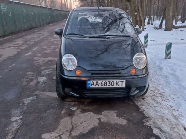 Черный Дэу Матиз, объемом двигателя 0.8 л и пробегом 99 тыс. км за 2500 $, фото 1 на Automoto.ua