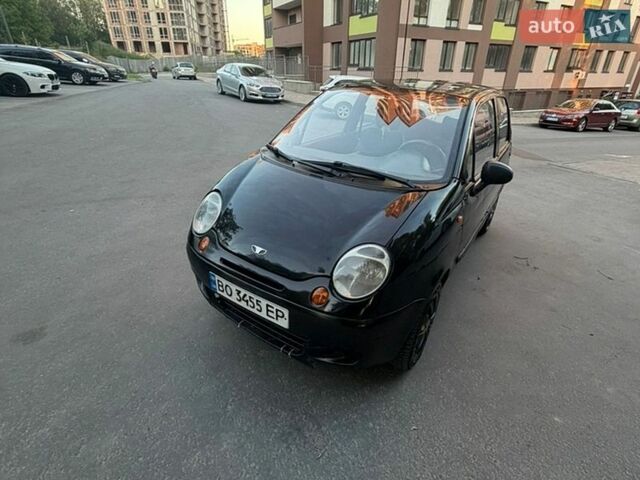Черный Дэу Матиз, объемом двигателя 0.8 л и пробегом 108 тыс. км за 1400 $, фото 1 на Automoto.ua