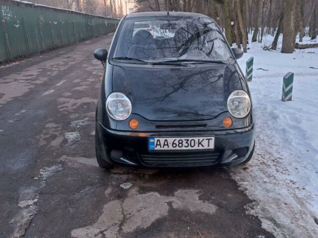 Черный Дэу Матиз, объемом двигателя 0.8 л и пробегом 99 тыс. км за 2500 $, фото 1 на Automoto.ua