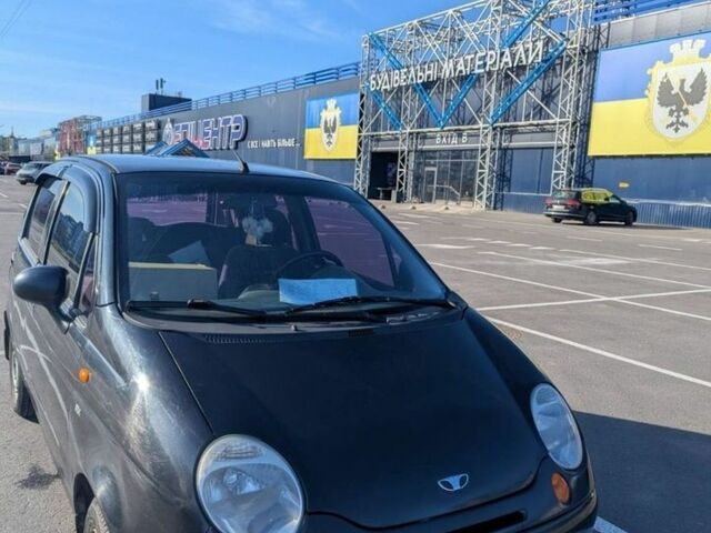 Черный Дэу Матиз, объемом двигателя 0.8 л и пробегом 137 тыс. км за 2300 $, фото 1 на Automoto.ua