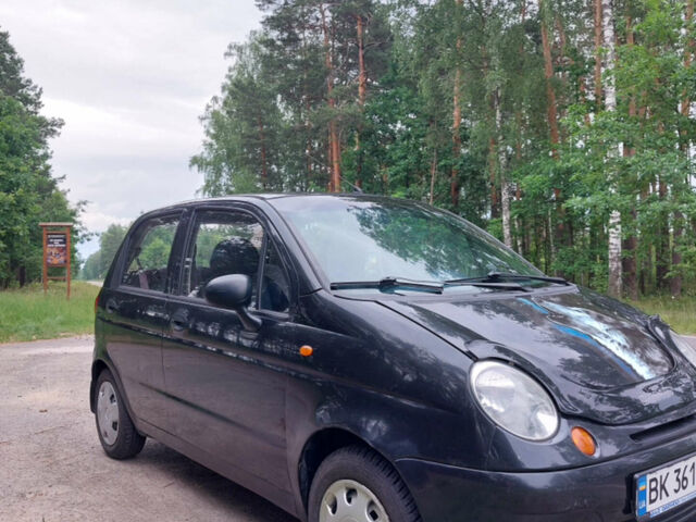 Черный Дэу Матиз, объемом двигателя 0.8 л и пробегом 106 тыс. км за 2299 $, фото 1 на Automoto.ua
