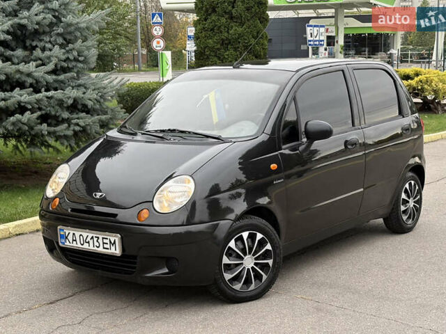 Черный Дэу Матиз, объемом двигателя 0.8 л и пробегом 120 тыс. км за 3400 $, фото 1 на Automoto.ua