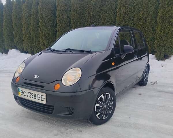 Черный Дэу Матиз, объемом двигателя 0.8 л и пробегом 81 тыс. км за 2750 $, фото 1 на Automoto.ua