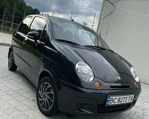 Черный Дэу Матиз, объемом двигателя 0.8 л и пробегом 45 тыс. км за 3200 $, фото 1 на Automoto.ua