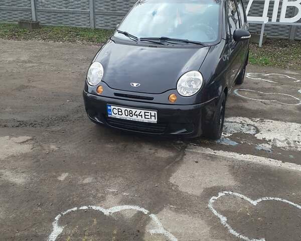 Черный Дэу Матиз, объемом двигателя 0.8 л и пробегом 51 тыс. км за 2950 $, фото 1 на Automoto.ua