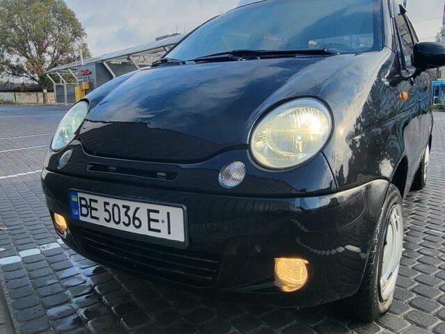 Чорний Деу Матіз, об'ємом двигуна 0.8 л та пробігом 999 тис. км за 1450 $, фото 1 на Automoto.ua