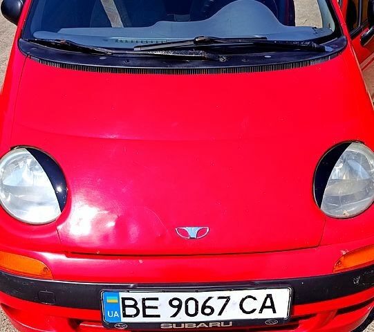 Червоний Деу Матіз, об'ємом двигуна 0.8 л та пробігом 172 тис. км за 1200 $, фото 1 на Automoto.ua