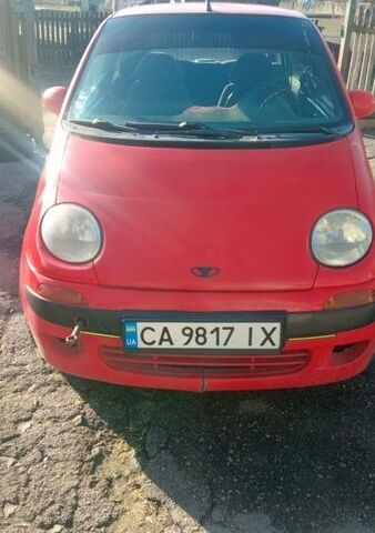 Червоний Деу Матіз, об'ємом двигуна 0.8 л та пробігом 136 тис. км за 1012 $, фото 1 на Automoto.ua