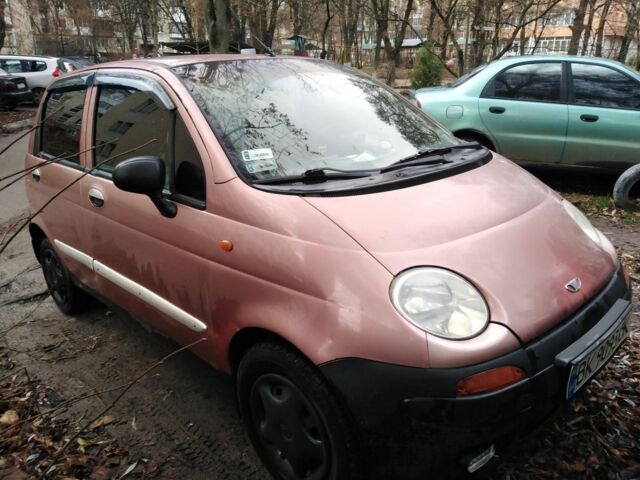 Красный Дэу Матиз, объемом двигателя 0.8 л и пробегом 2 тыс. км за 1050 $, фото 1 на Automoto.ua