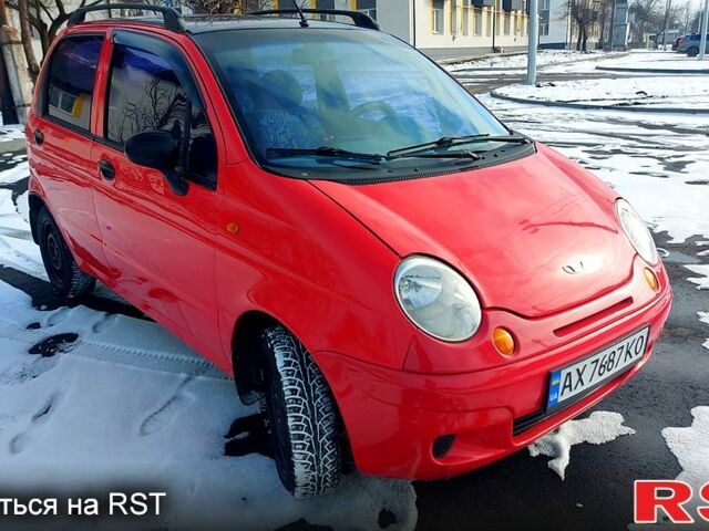 Червоний Деу Матіз, об'ємом двигуна 0.8 л та пробігом 168 тис. км за 2000 $, фото 1 на Automoto.ua