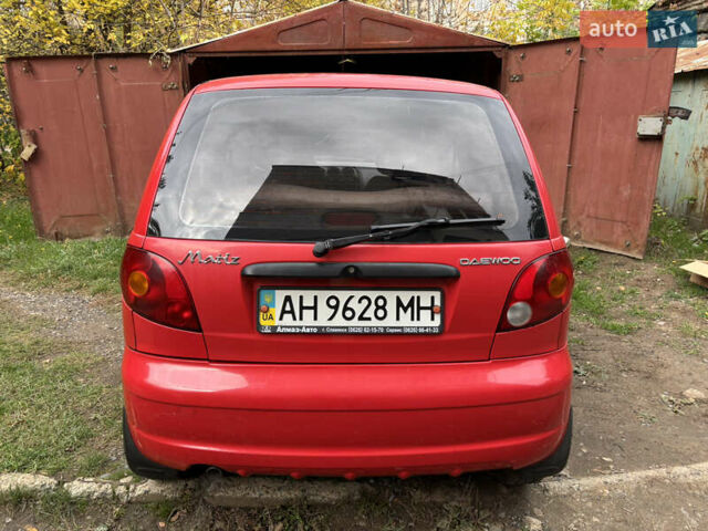 Червоний Деу Матіз, об'ємом двигуна 0.8 л та пробігом 146 тис. км за 2600 $, фото 1 на Automoto.ua