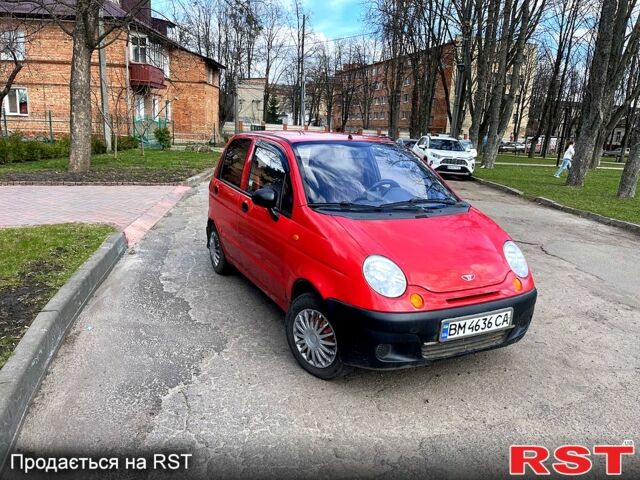 Червоний Деу Матіз, об'ємом двигуна 0.8 л та пробігом 108 тис. км за 1650 $, фото 1 на Automoto.ua